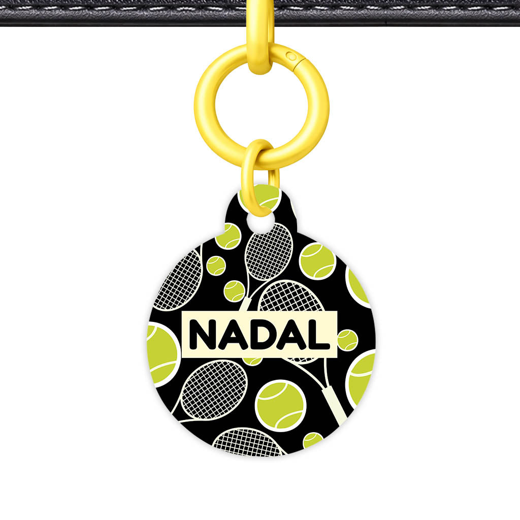 Tennis QR Smart Pet Id Tag (Dog Tag & Cat Tag)