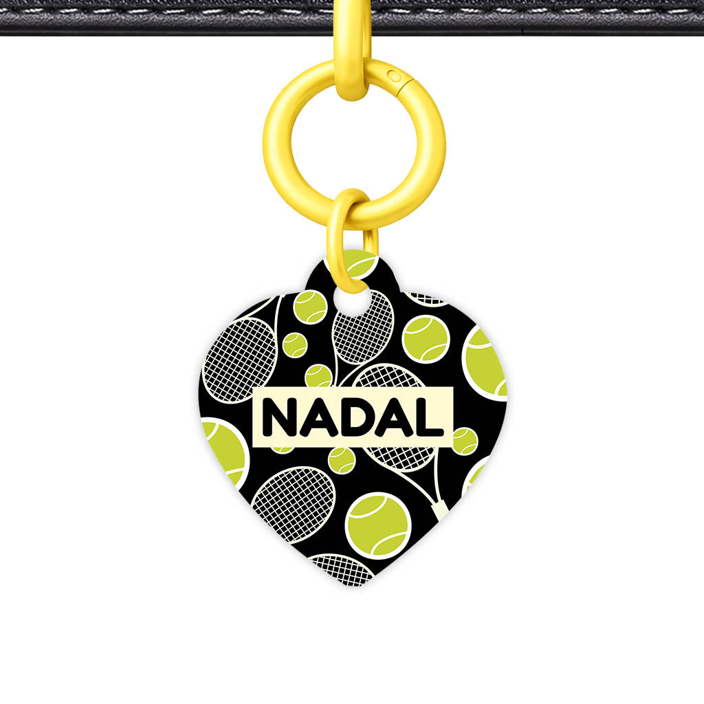 Tennis QR Smart Pet Id Tag (Dog Tag & Cat Tag)