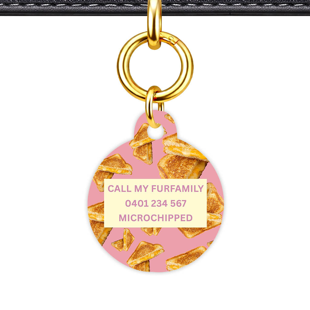 Cheese Toastie Classic Pet Id (Dog Tag & Cat Tag)