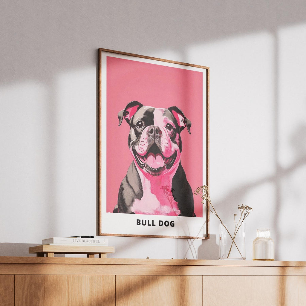 Bulldog Pink and Black Dog Series 4 image 5