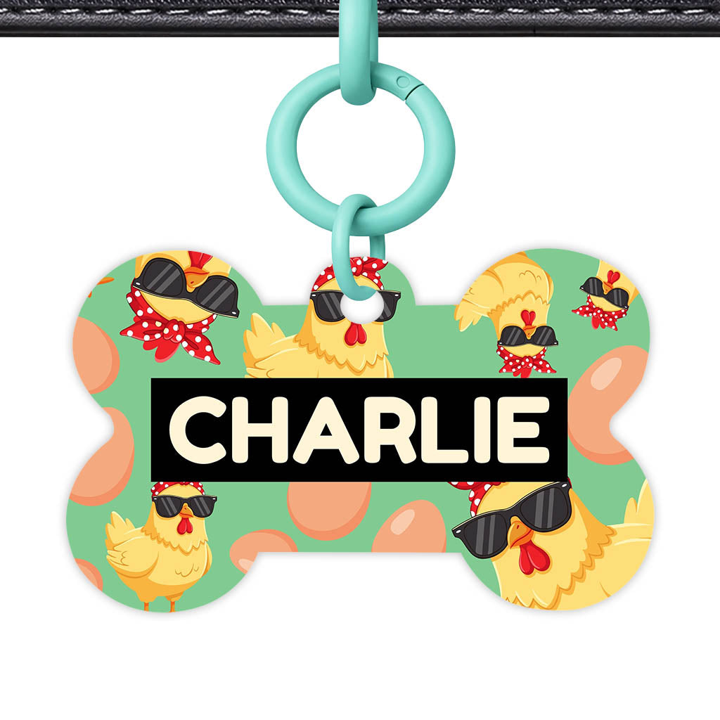 Happy Hens QR Smart Pet Id Tag (Dog Tag & Cat Tag)