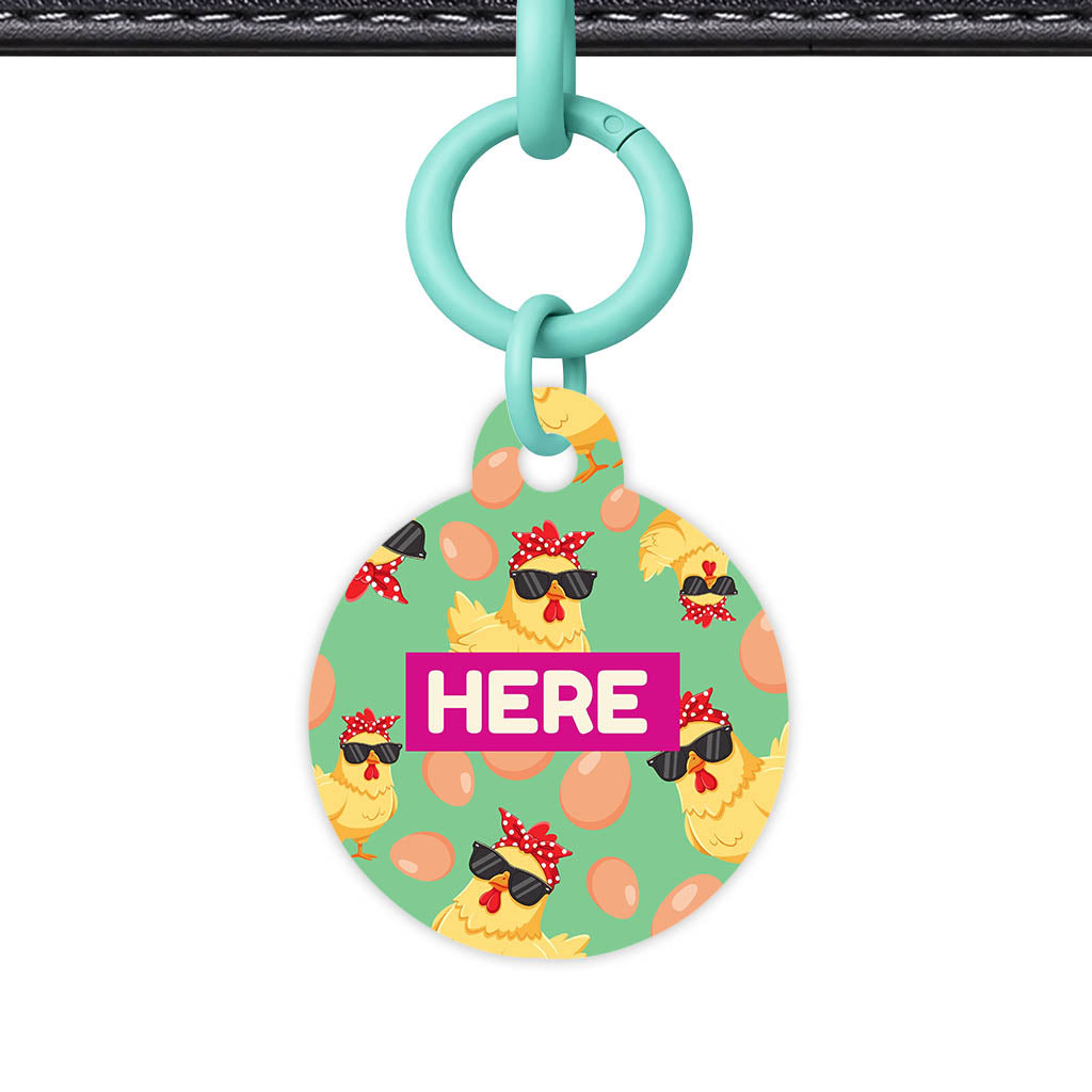Happy Hens Classic Pet Id (Dog Tag & Cat Tag)