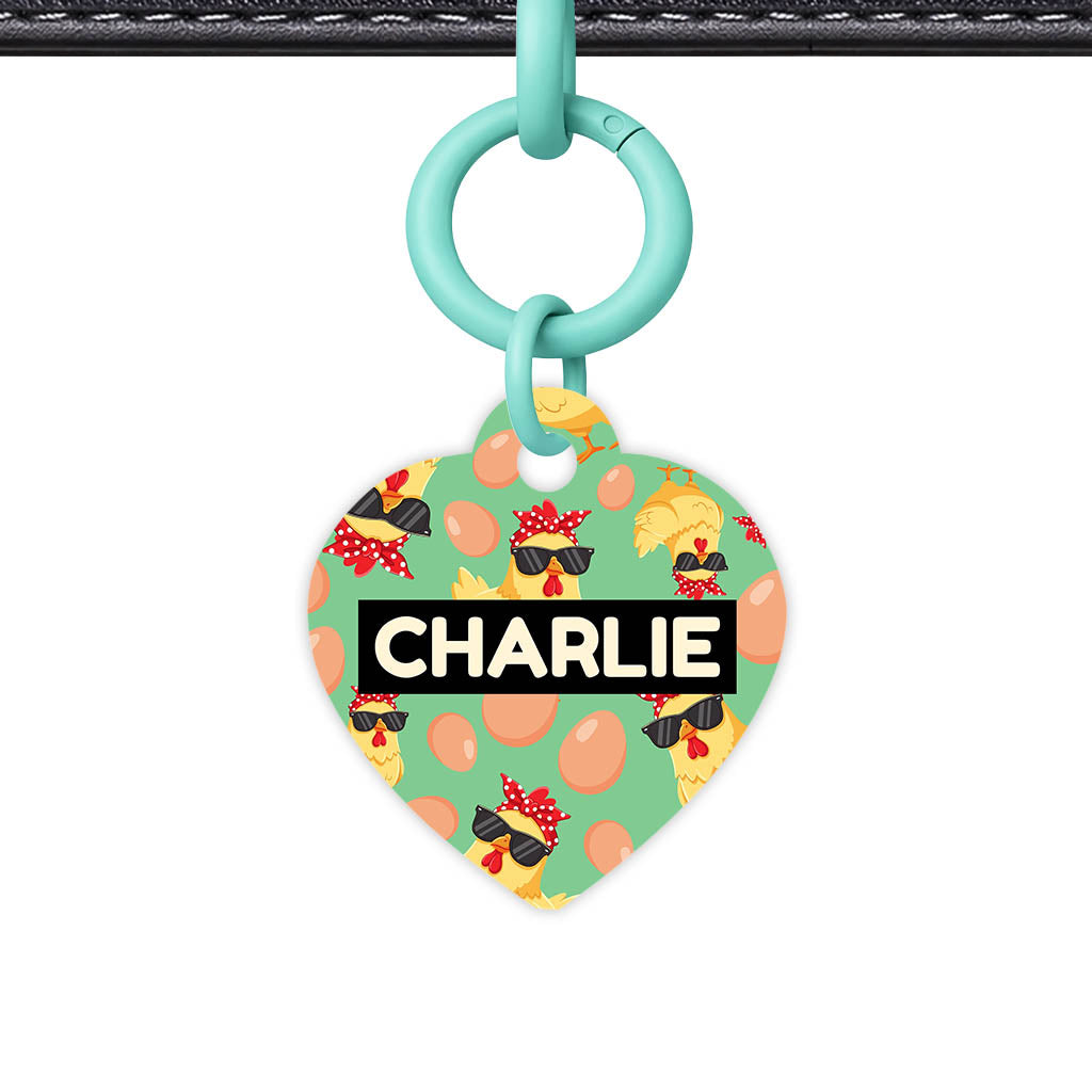 Happy Hens Classic Pet Id (Dog Tag & Cat Tag)