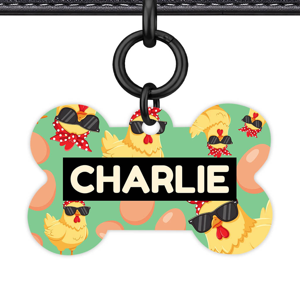 Happy Hens Classic Pet Id (Dog Tag & Cat Tag)