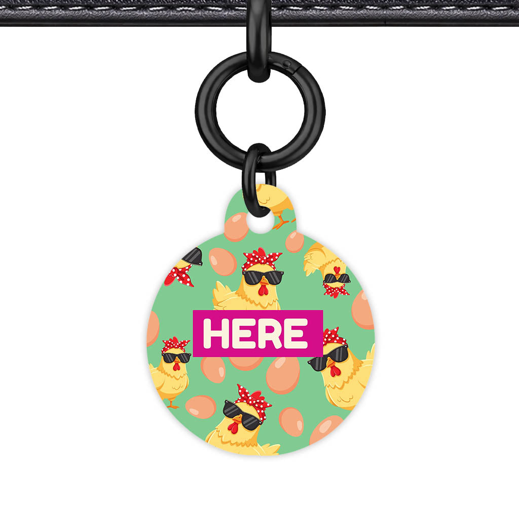 Happy Hens QR Smart Pet Id Tag (Dog Tag & Cat Tag)