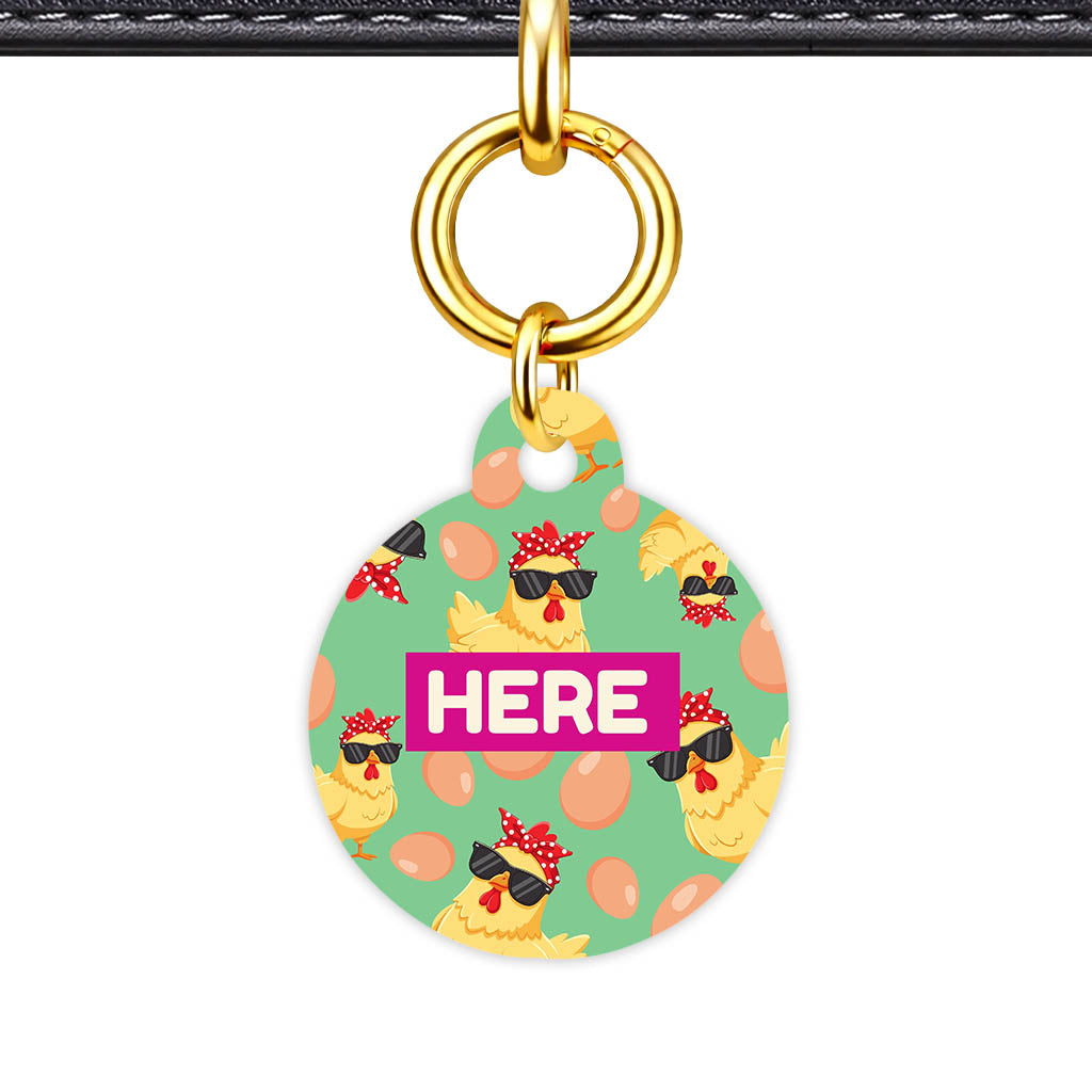 Happy Hens QR Smart Pet Id Tag (Dog Tag & Cat Tag)