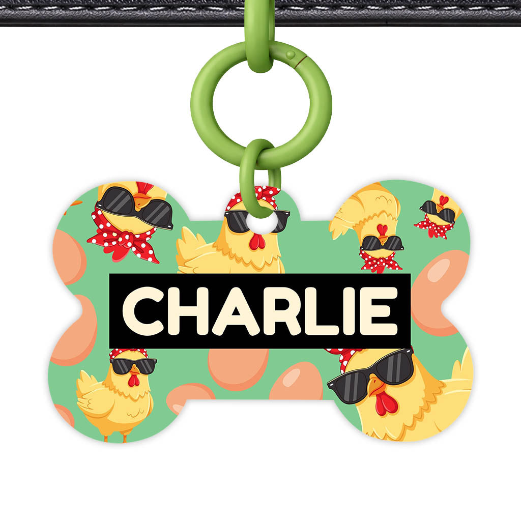 Happy Hens QR Smart Pet Id Tag (Dog Tag & Cat Tag)