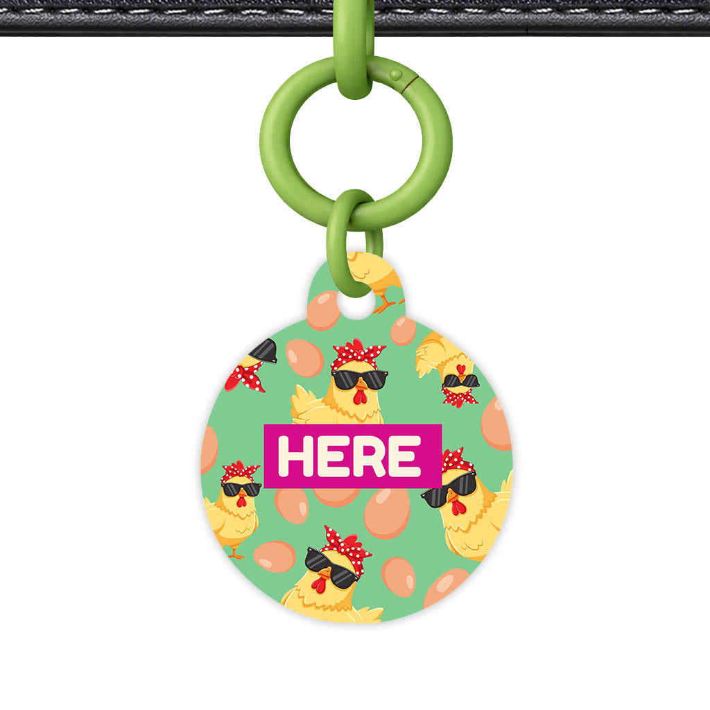 Happy Hens QR Smart Pet Id Tag (Dog Tag & Cat Tag)