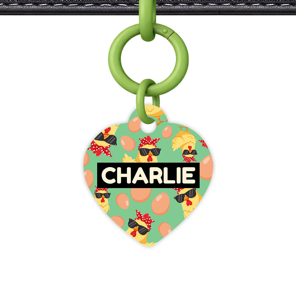 Happy Hens QR Smart Pet Id Tag (Dog Tag & Cat Tag)