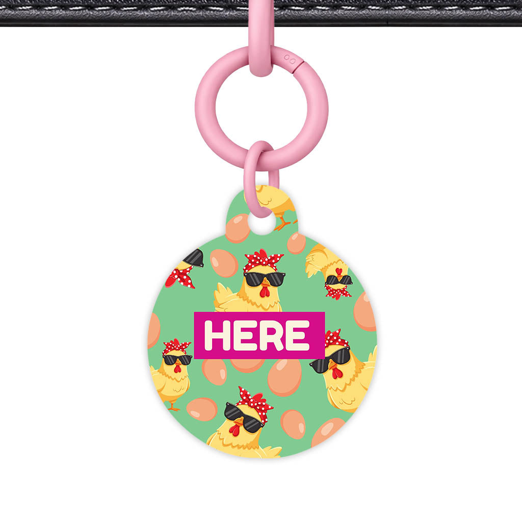 Happy Hens QR Smart Pet Id Tag (Dog Tag & Cat Tag)