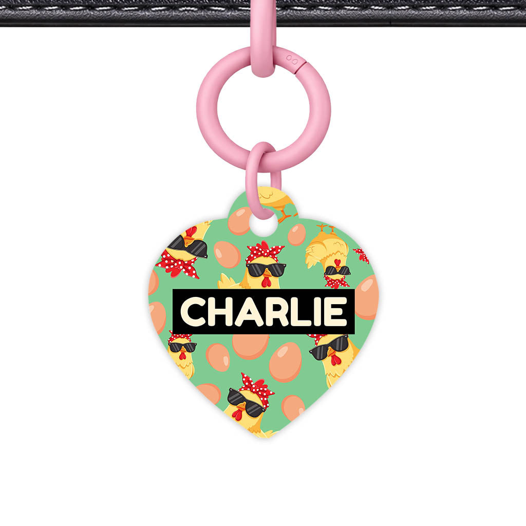 Happy Hens Classic Pet Id (Dog Tag & Cat Tag)