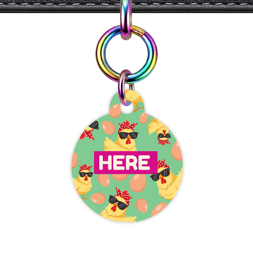 Happy Hens QR Smart Pet Id Tag (Dog Tag & Cat Tag)