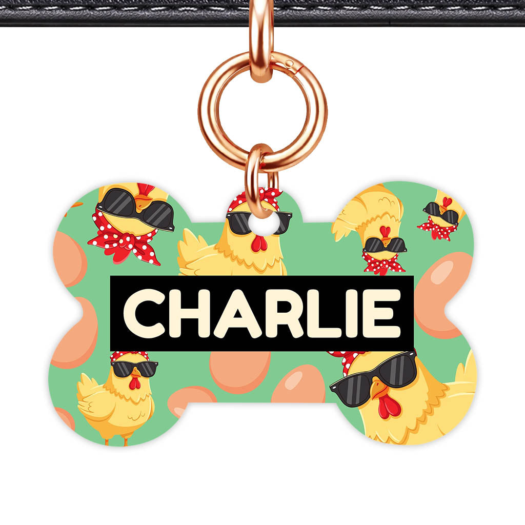 Happy Hens Classic Pet Id (Dog Tag & Cat Tag)