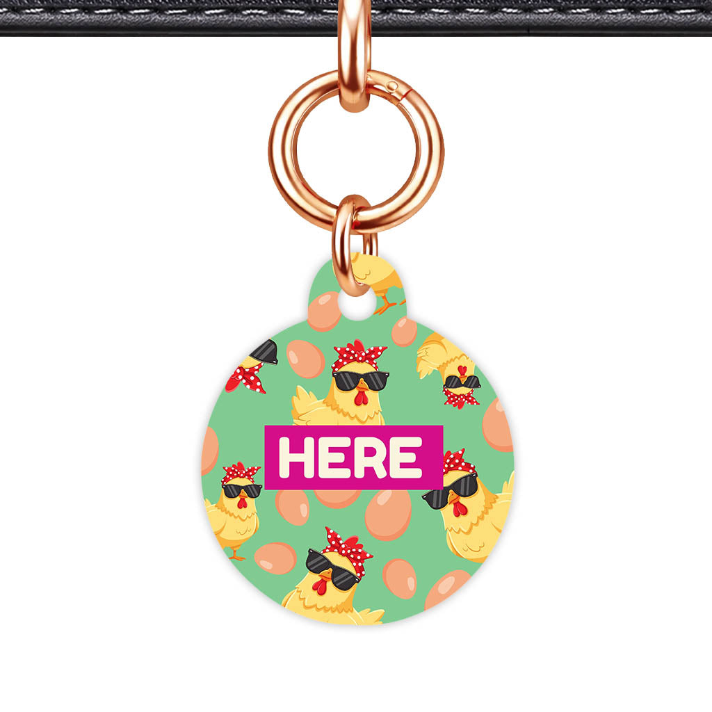 Happy Hens Classic Pet Id (Dog Tag & Cat Tag)