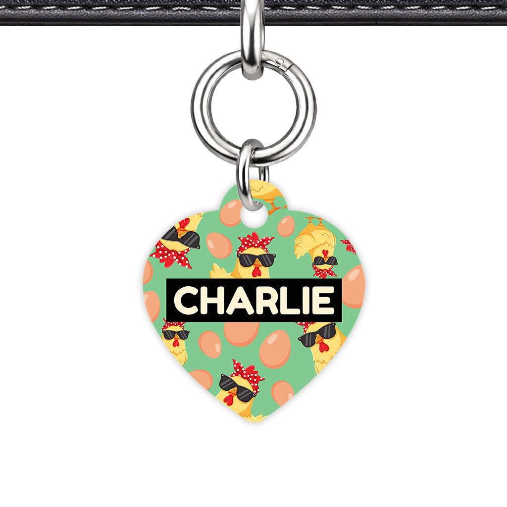 Happy Hens QR Smart Pet Id Tag (Dog Tag & Cat Tag)