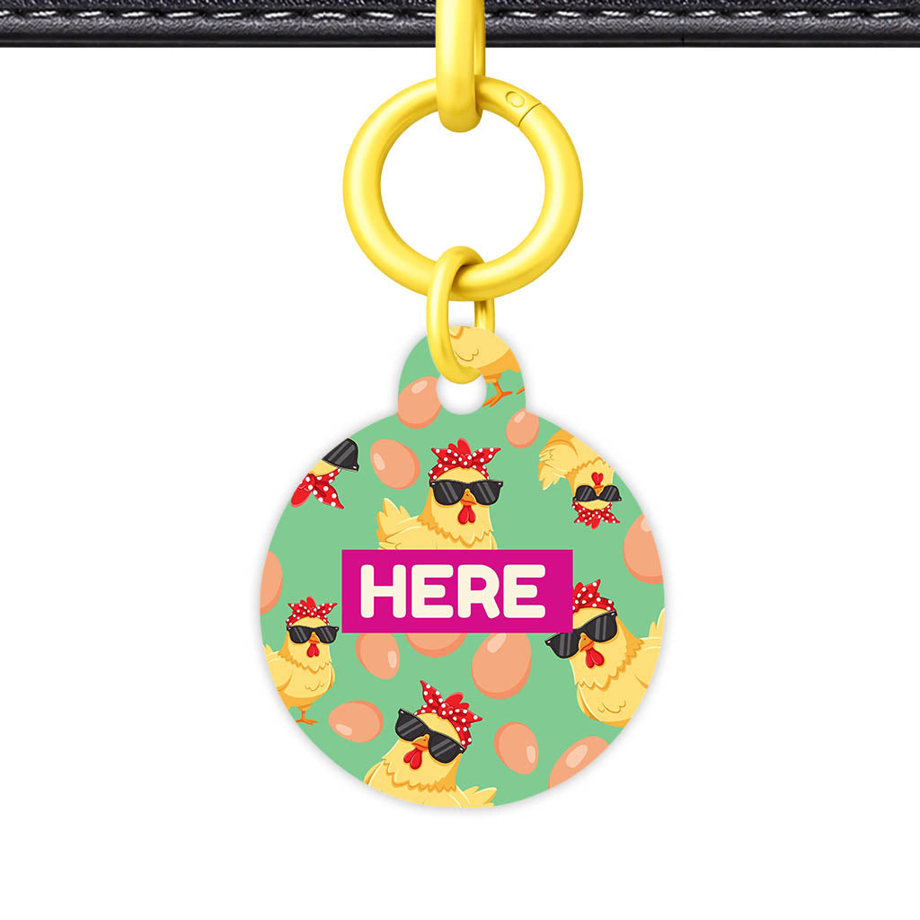 Happy Hens QR Smart Pet Id Tag (Dog Tag & Cat Tag)
