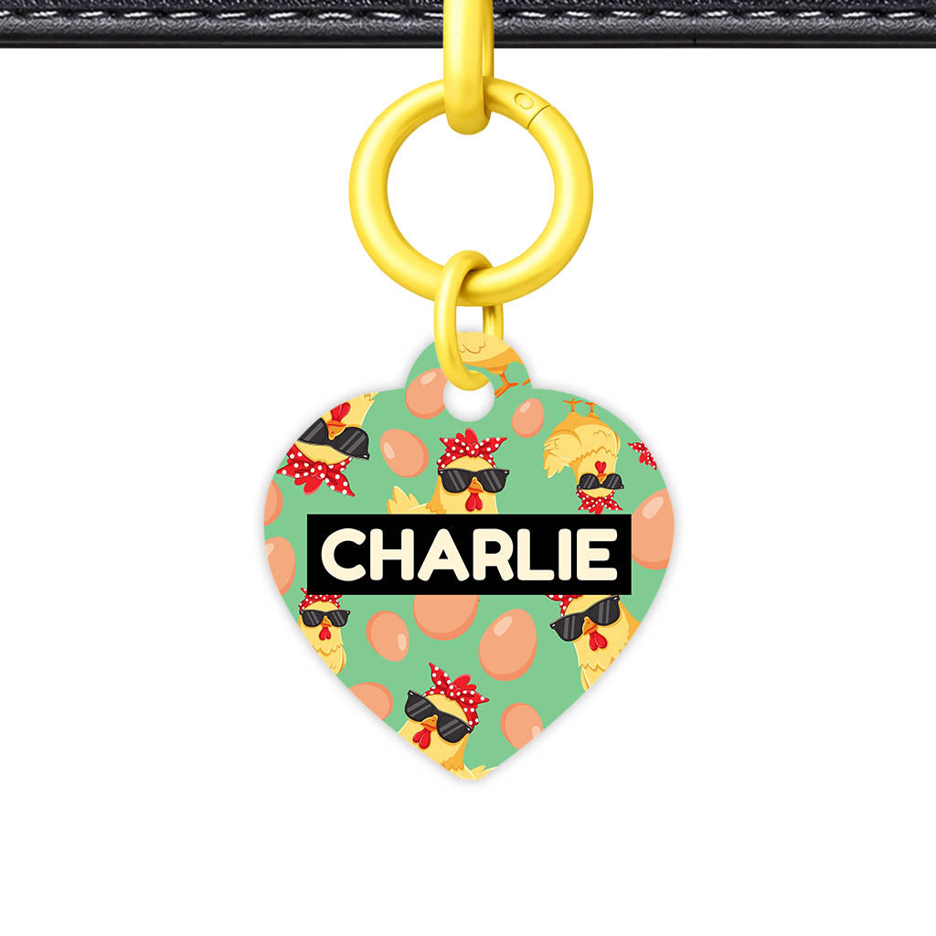 Happy Hens QR Smart Pet Id Tag (Dog Tag & Cat Tag)