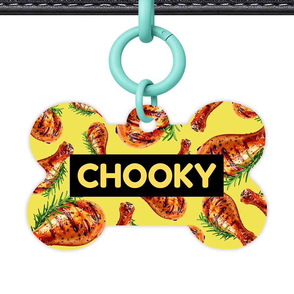 Raosty Chook QR Smart Pet Id Tag (Dog Tag & Cat Tag)