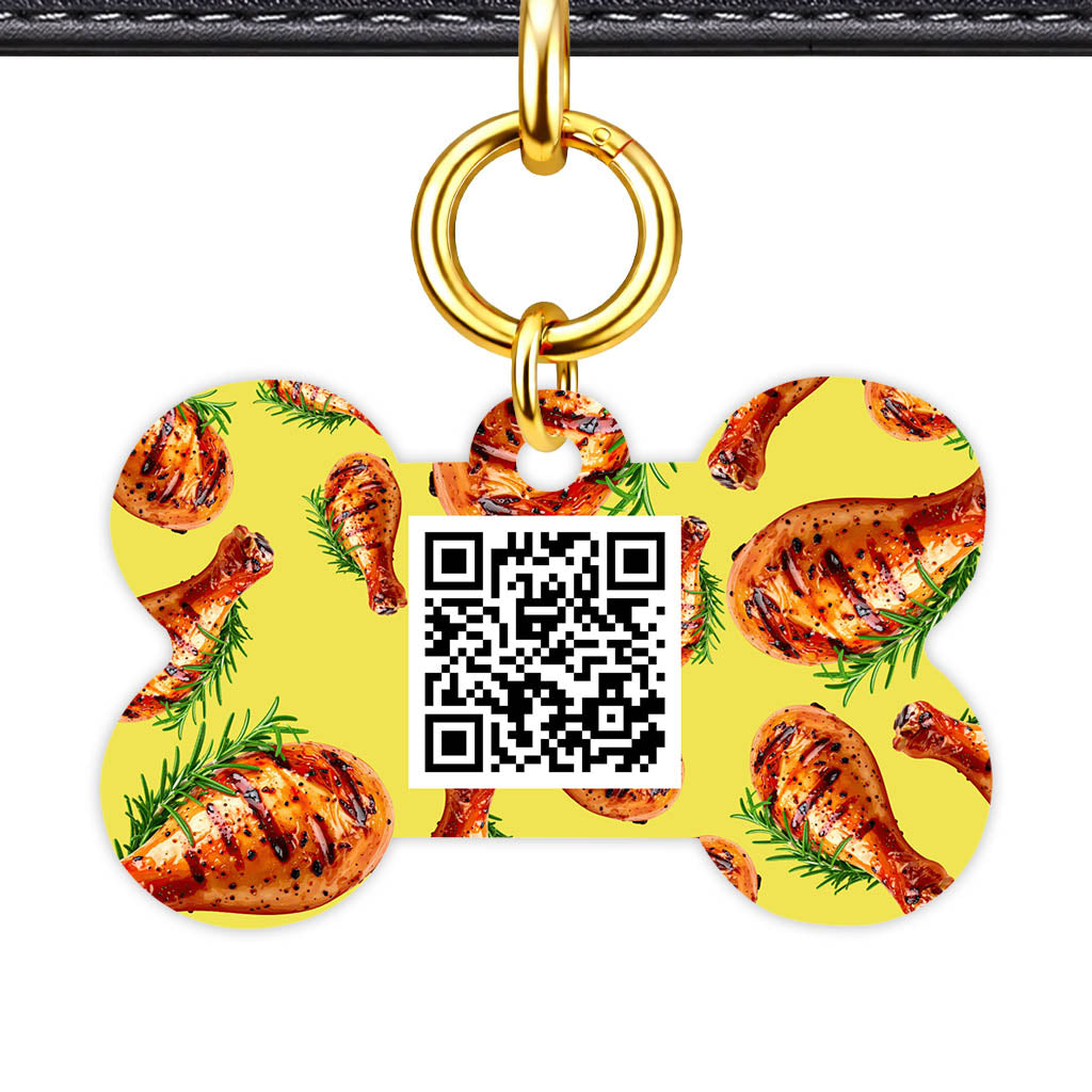 Raosty Chook QR Smart Pet Id Tag (Dog Tag & Cat Tag)