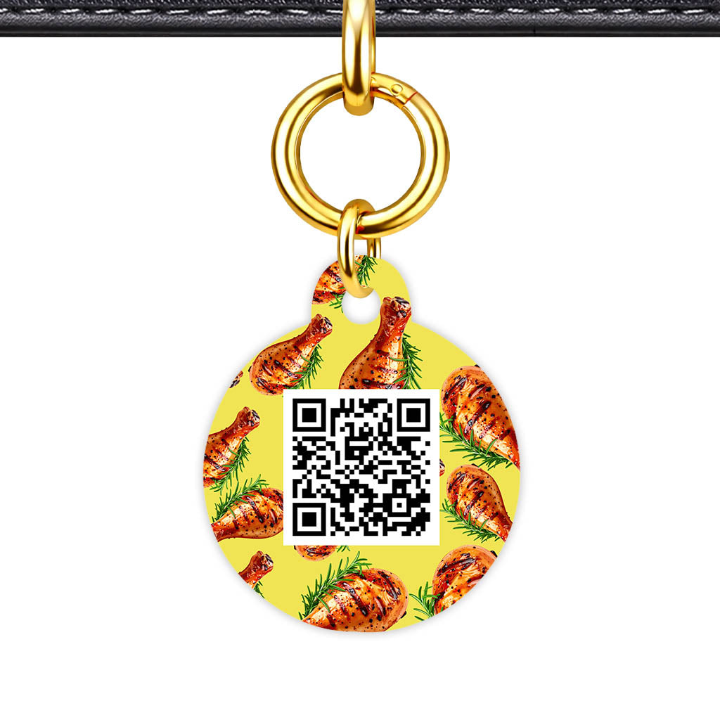 Raosty Chook QR Smart Pet Id Tag (Dog Tag & Cat Tag)
