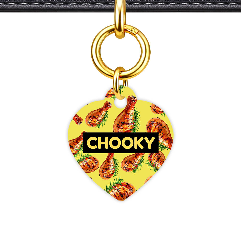 Mixed Classic Dog Tag Gold Classic Vol 30 | 5 Designs | Heart Bone Circle | Pet ID Tag - Classic Id Unique Raosty Chook Classic Pet Id Dog Tag And Cat Tag 2071