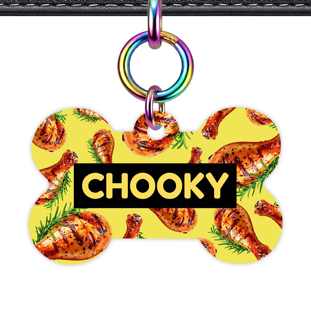 Raosty Chook QR Smart Pet Id Tag (Dog Tag & Cat Tag)