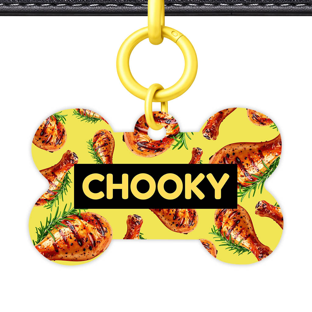 Raosty Chook QR Smart Pet Id Tag (Dog Tag & Cat Tag)