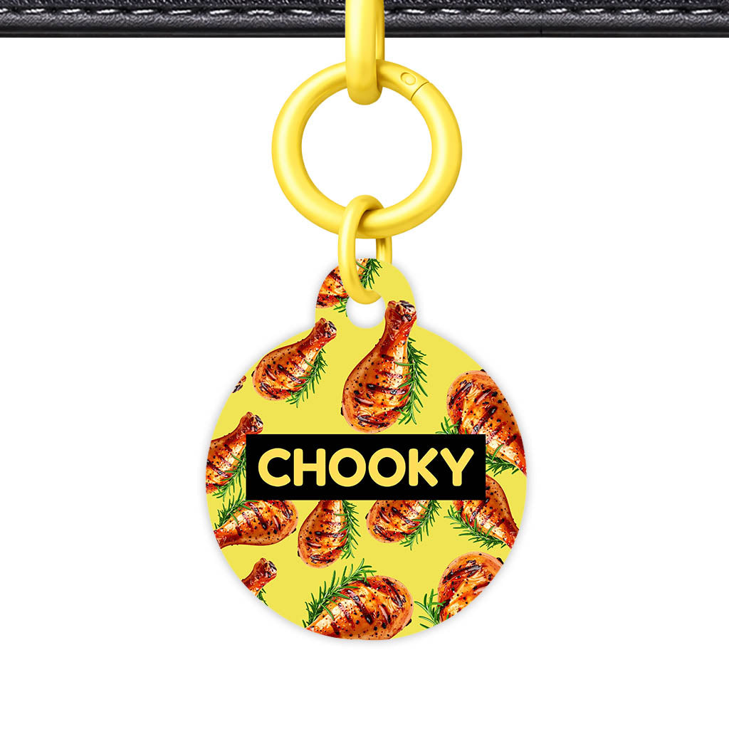 Raosty Chook QR Smart Pet Id Tag (Dog Tag & Cat Tag)