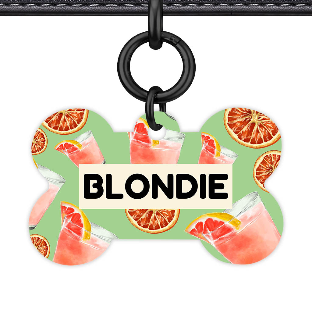 Pink Cocktails Classic Pet Id (Dog Tag & Cat Tag)