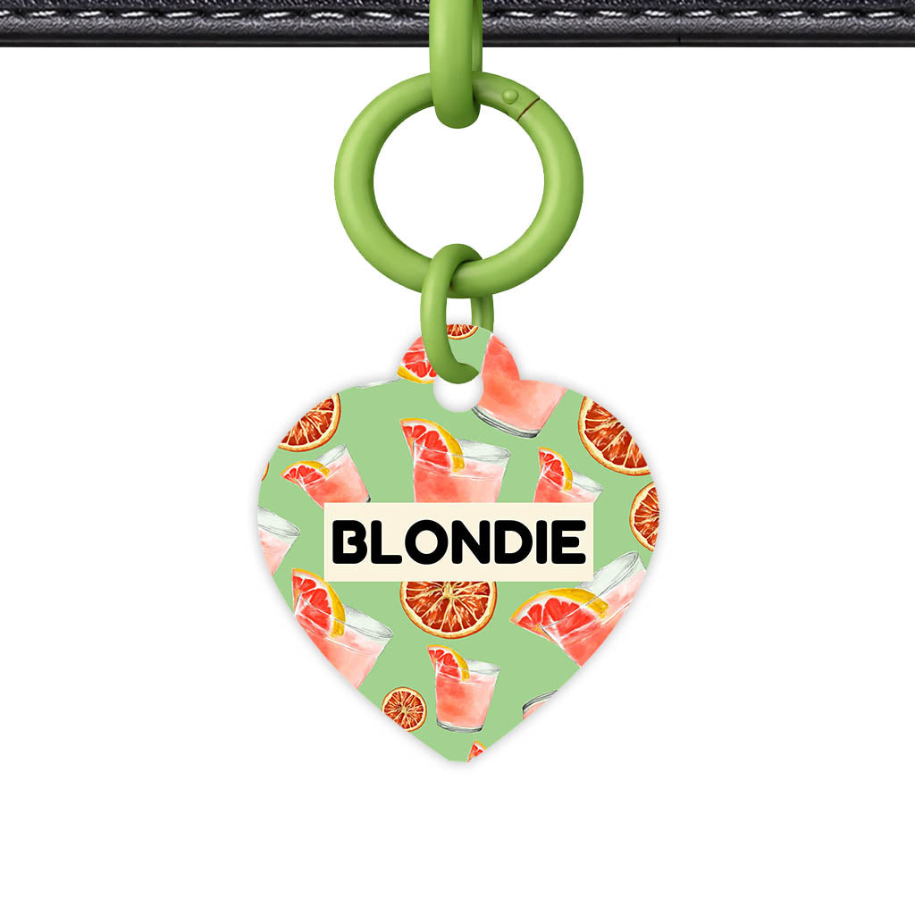 Pink Cocktails Classic Pet Id (Dog Tag & Cat Tag)