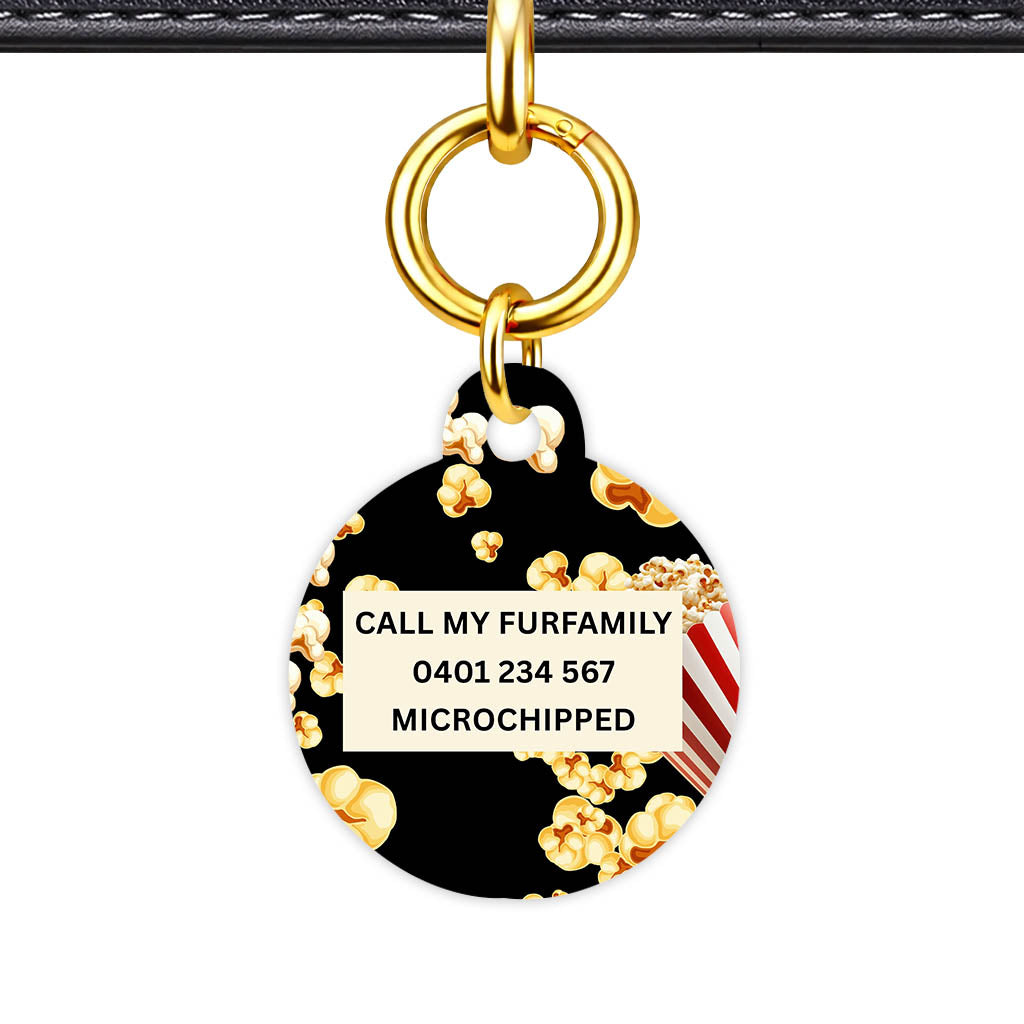 Popcorn Classic Pet Id (Dog Tag & Cat Tag)