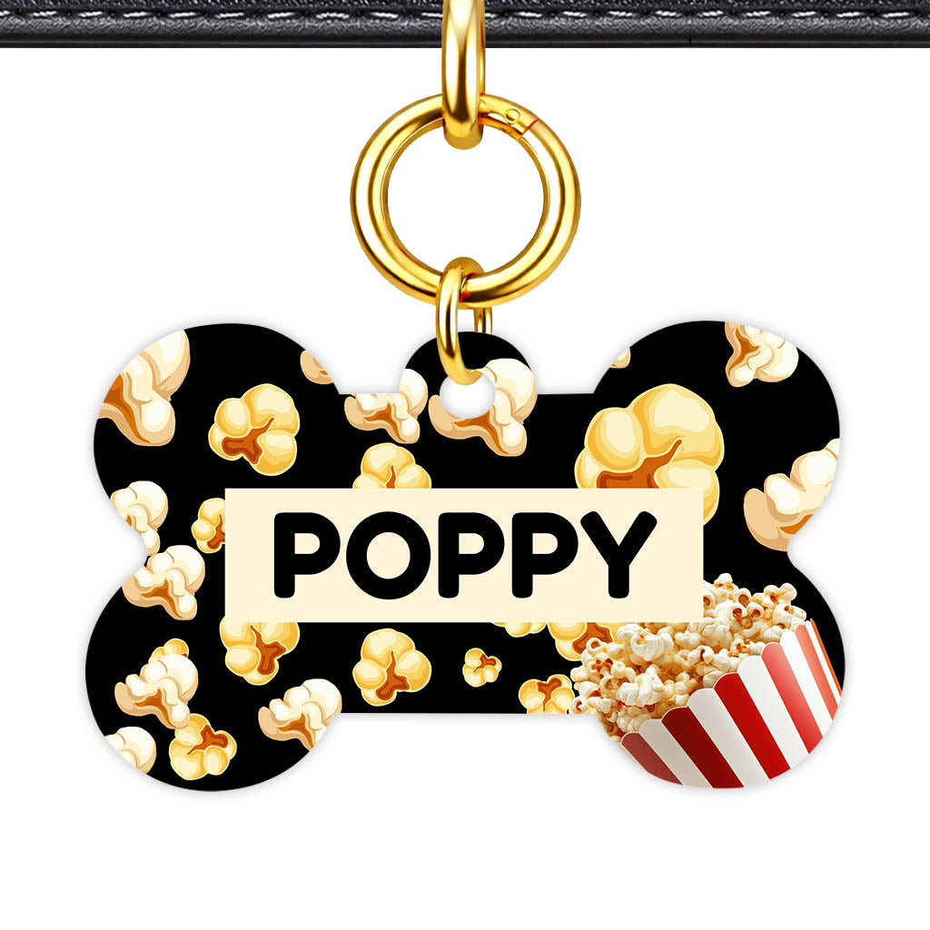Popcorn QR Smart Pet Id Tag (Dog Tag & Cat Tag)
