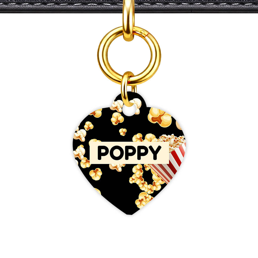 Mixed Classic Dog Tag Gold Classic Vol 31 | 5 Designs | Heart Bone Circle | Pet ID Tag - Classic Id Unique Popcorn Classic Pet Id Dog Tag And Cat Tag 2075