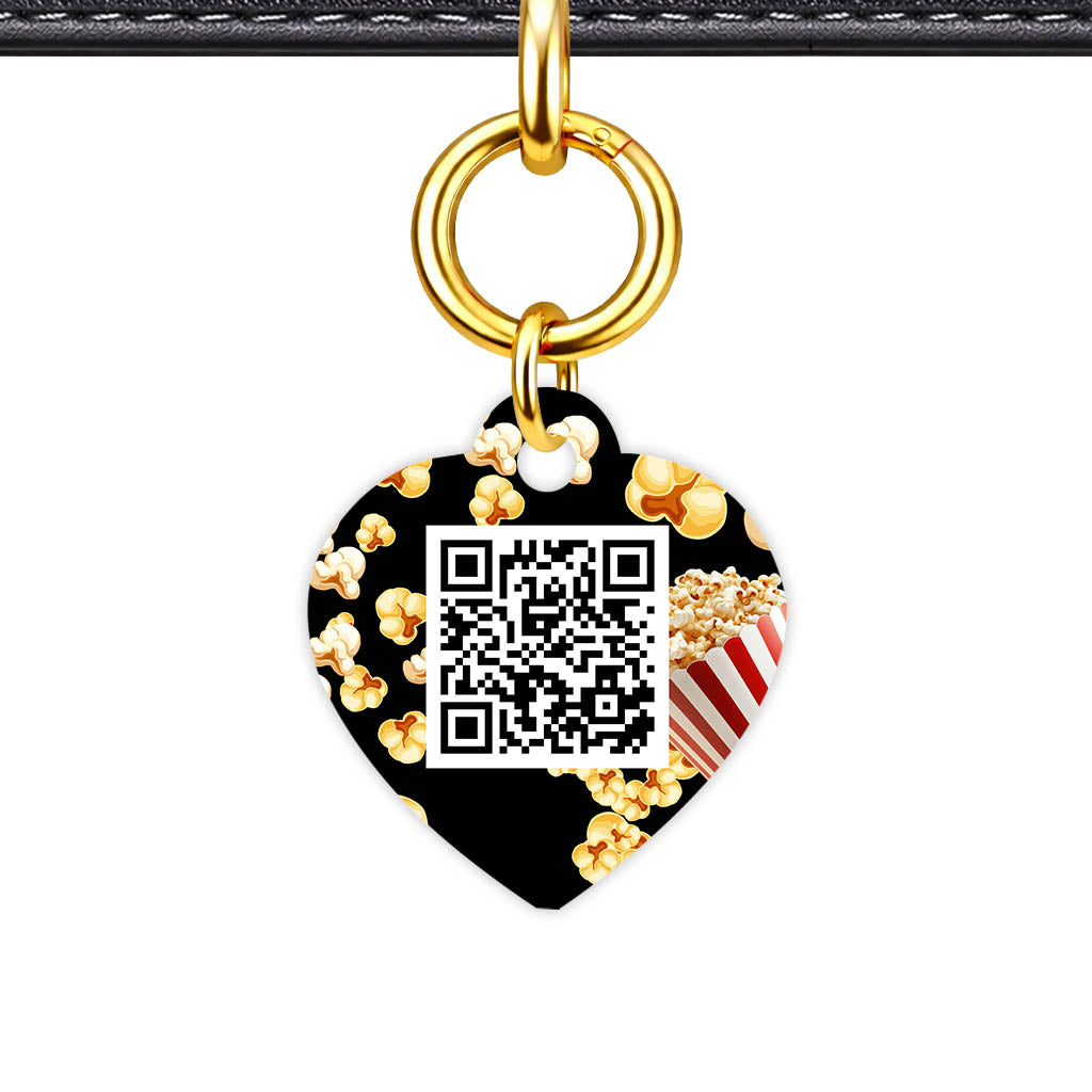 Popcorn QR Smart Pet Id Tag (Dog Tag & Cat Tag)