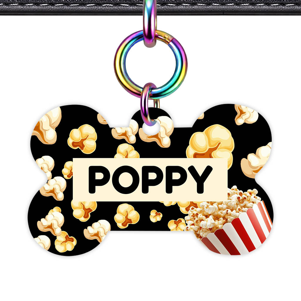 Popcorn QR Smart Pet Id Tag (Dog Tag & Cat Tag)