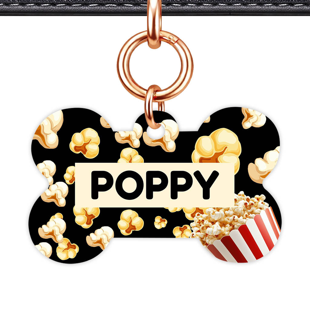 Popcorn QR Smart Pet Id Tag (Dog Tag & Cat Tag)