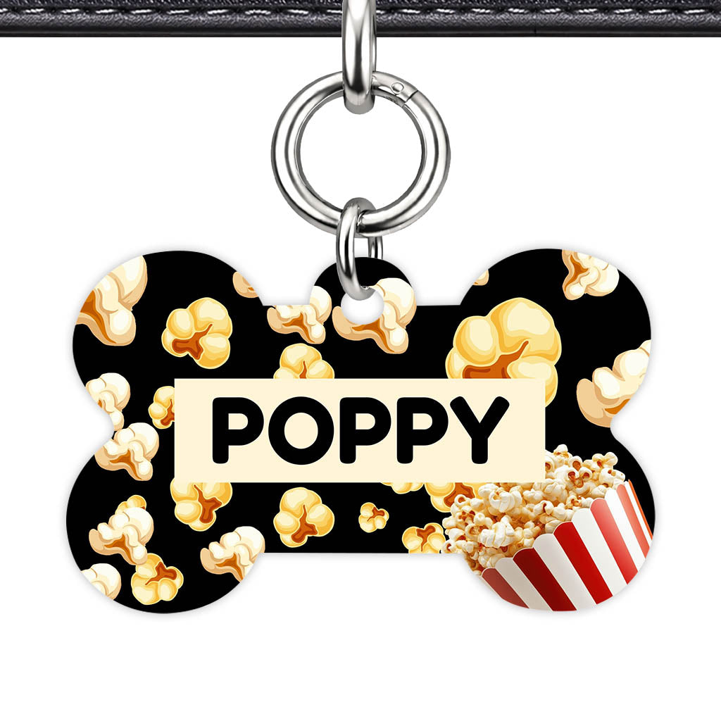 Popcorn QR Smart Pet Id Tag (Dog Tag & Cat Tag)