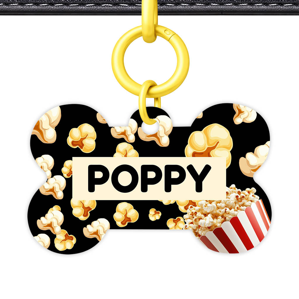 Popcorn QR Smart Pet Id Tag (Dog Tag & Cat Tag)