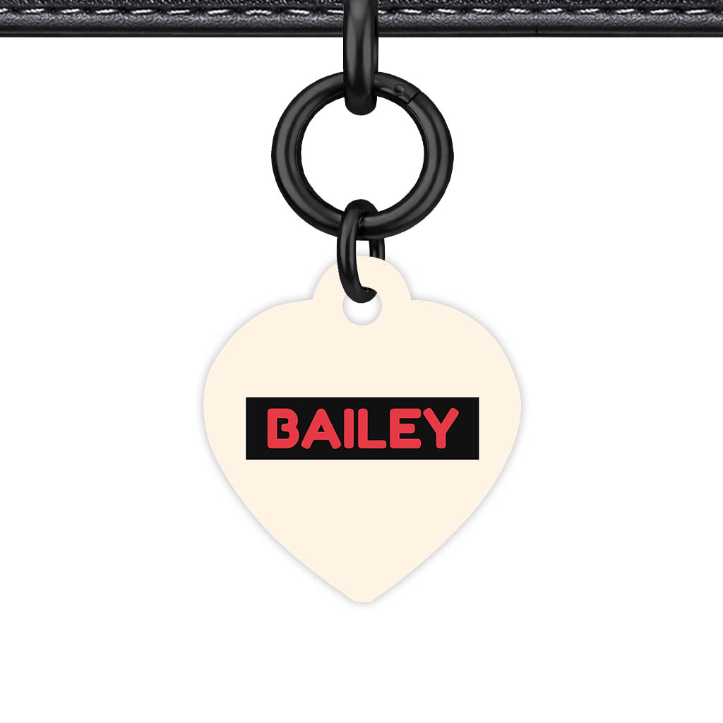 Red and Cream Classic Pet Id (Dog Tag & Cat Tag) - view 26 | Dogsy & Co