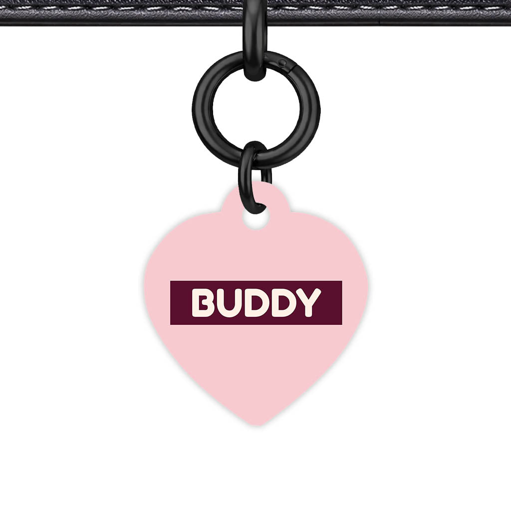 Pink Classic Pet Id (Dog Tag & Cat Tag)