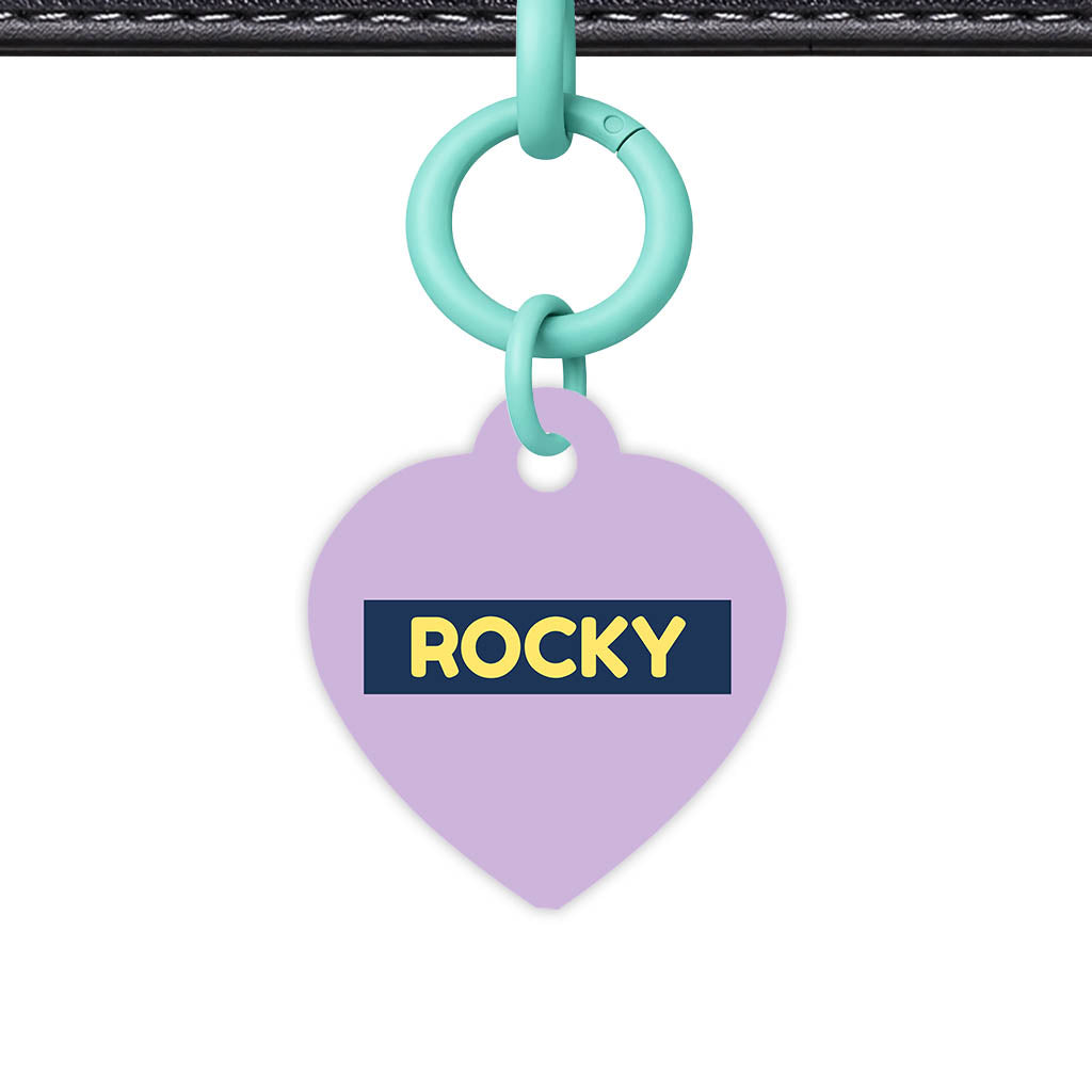 Lavender Classic Pet Id (Dog Tag & Cat Tag)