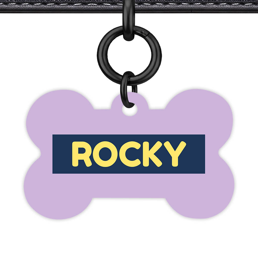 Lavender Classic Pet Id (Dog Tag & Cat Tag)