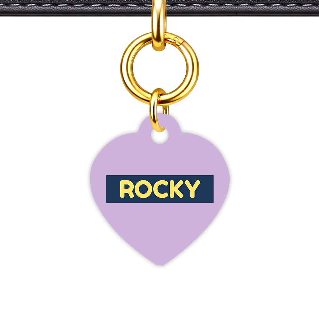 Lavender QR Smart Pet Id Tag (Dog Tag & Cat Tag)
