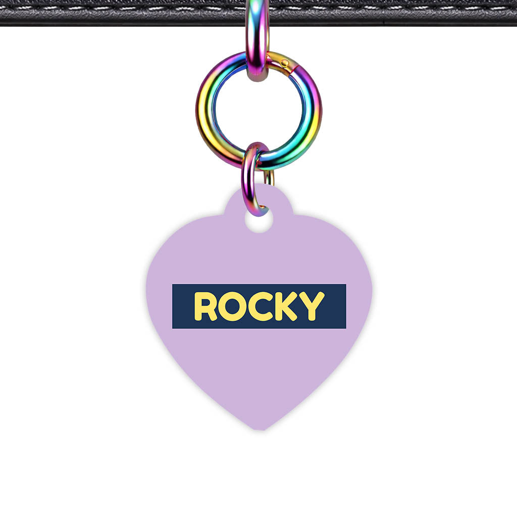 Lavender Classic Pet Id (Dog Tag & Cat Tag)