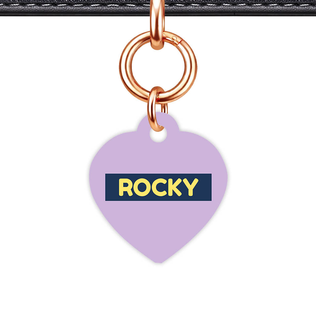 Lavender QR Smart Pet Id Tag (Dog Tag & Cat Tag)