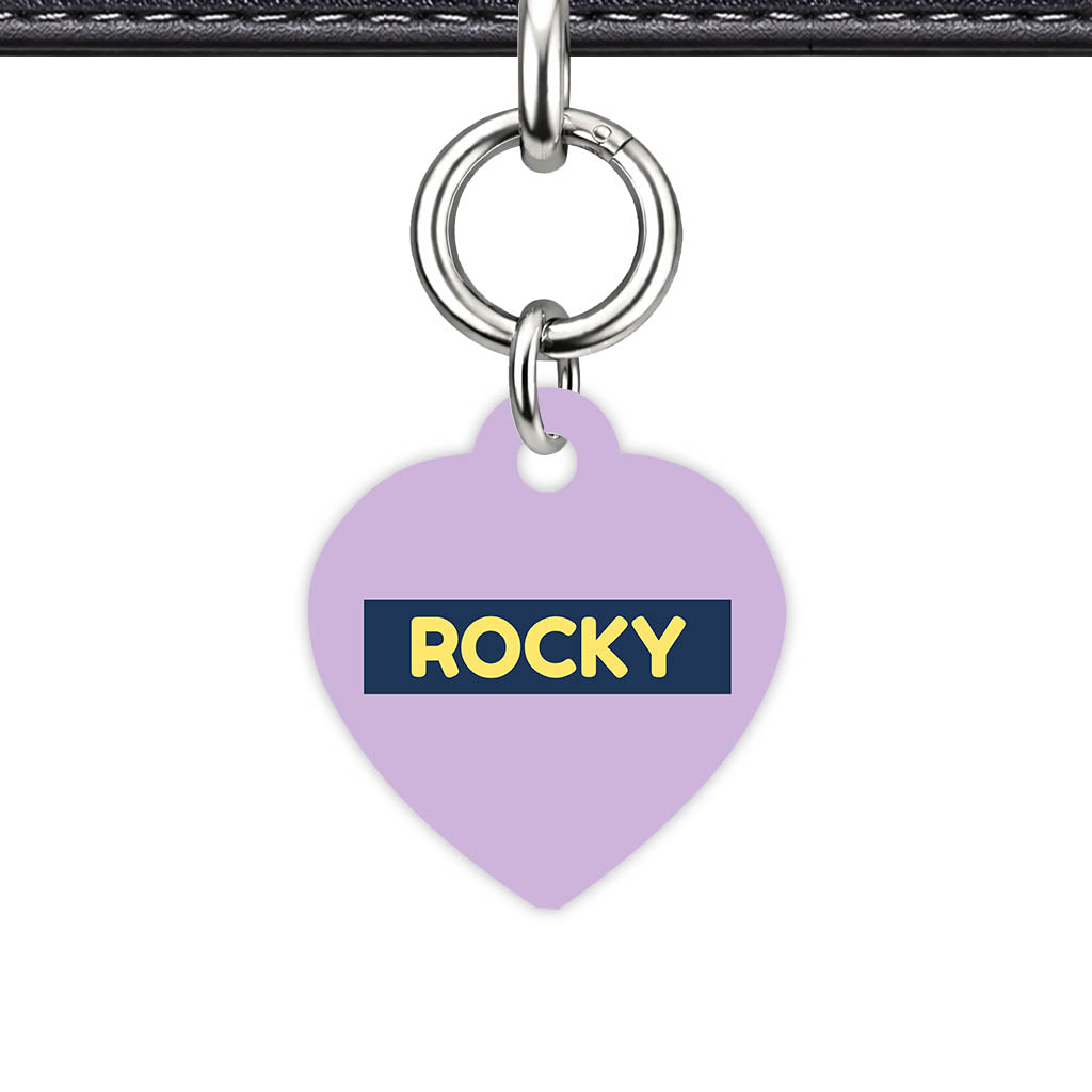 Lavender Classic Pet Id (Dog Tag & Cat Tag)