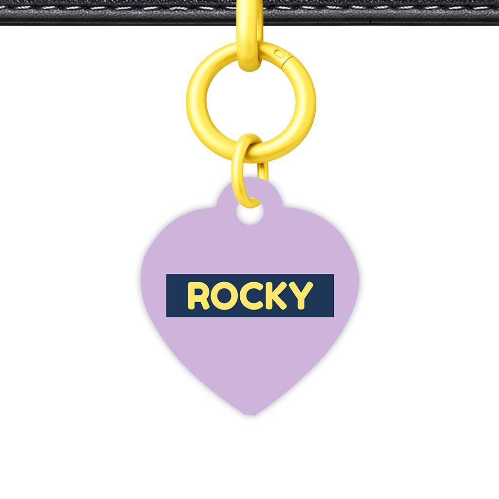 Lavender Classic Pet Id (Dog Tag & Cat Tag)
