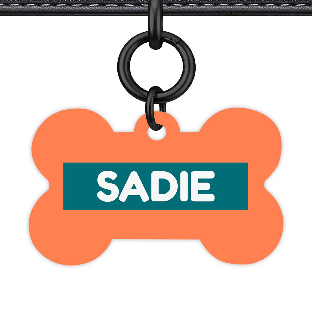 Orange QR Smart Pet Id Tag (Dog Tag & Cat Tag)