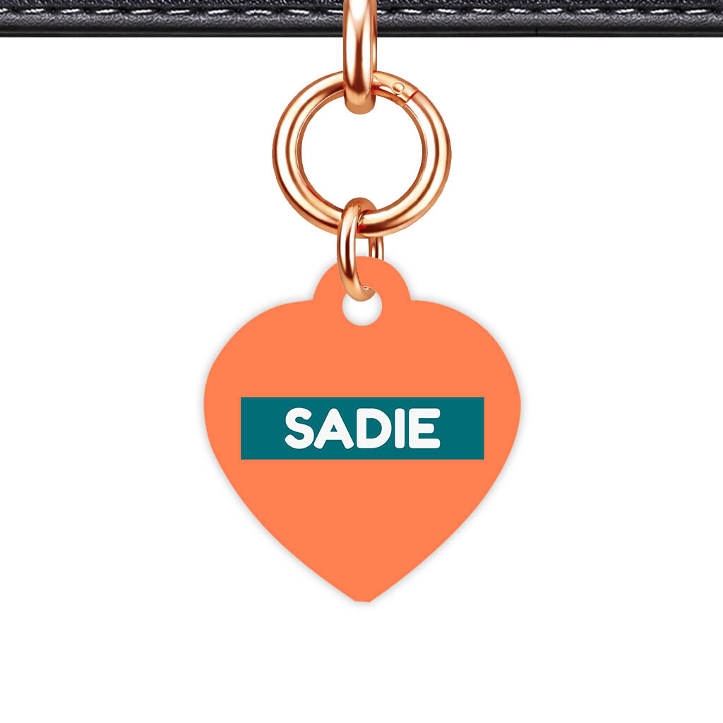 Orange QR Smart Pet Id Tag (Dog Tag & Cat Tag)