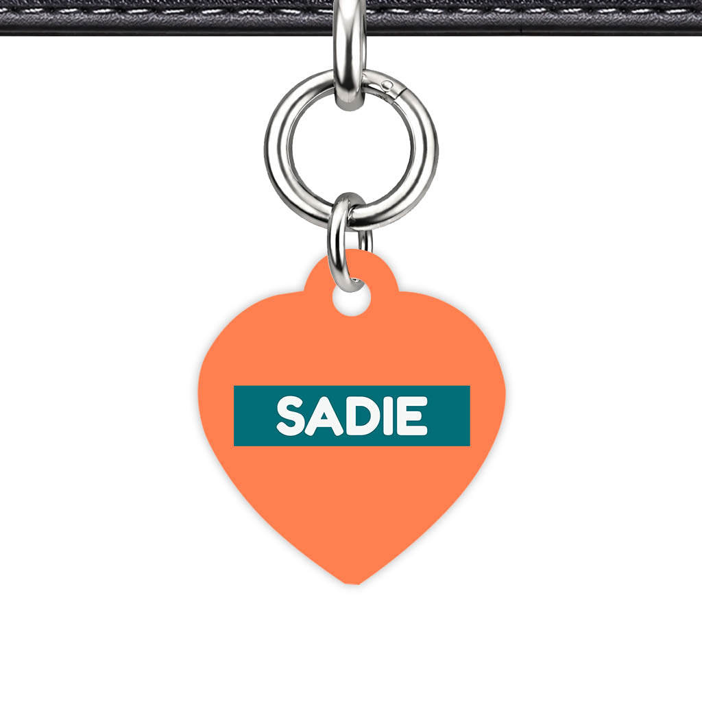 Orange QR Smart Pet Id Tag (Dog Tag & Cat Tag)